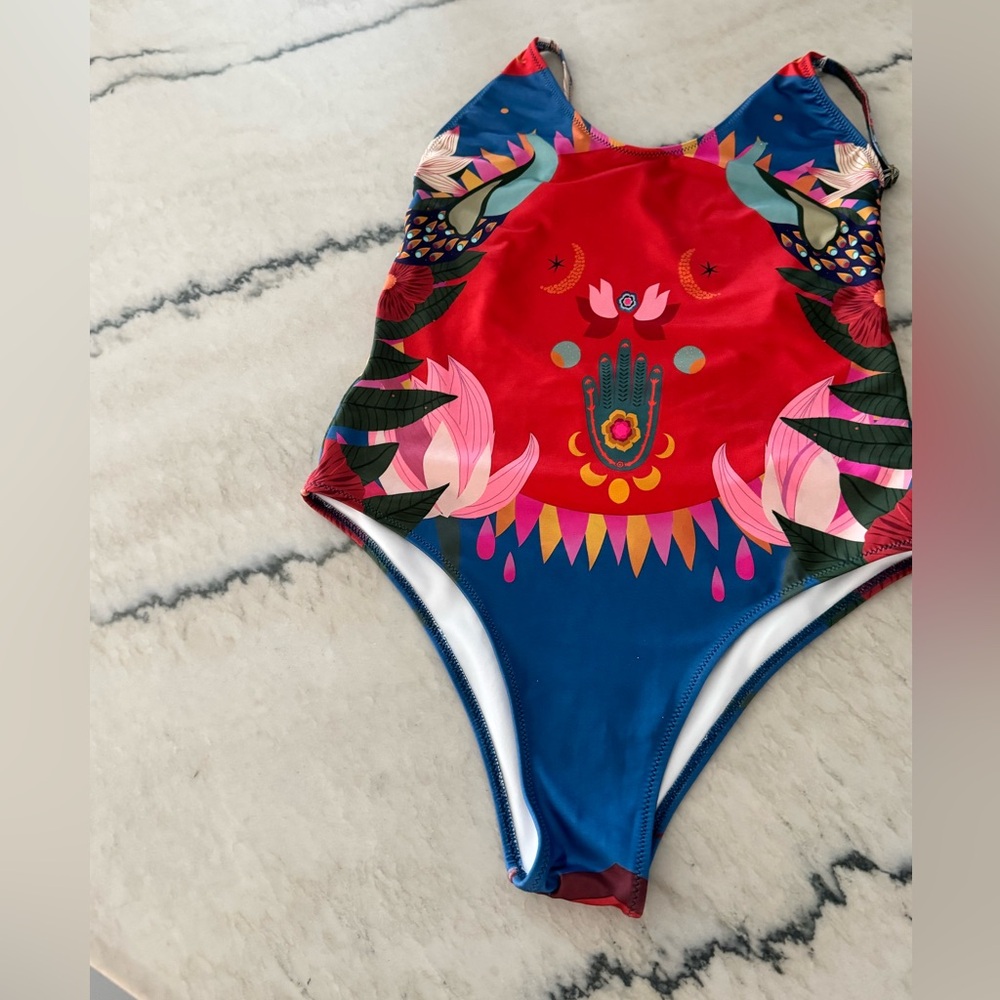 NWT Women one piece, Artist collab. - Picture 2 of 8